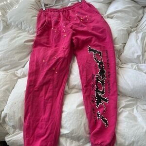 Sp5der P*nk V2 Sweatpants ‘Pink’